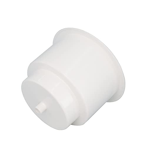 Yuanhe White Plastic Cup Drink Holder Insert with Drain for Boat Car Marine Rv, 4PCS - size: 4PCS