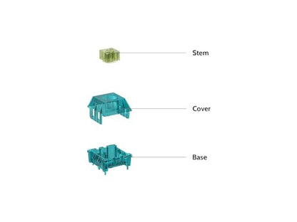 Glacier Kailh Customizable Mechanical Keyboard Switch Storage (Capacity 60 Switches) (Beige)