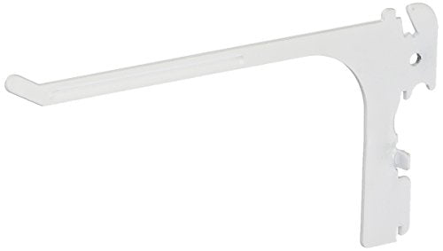 Wall Control 6in Reach Extended Hook Pair - Slotted Metal Pegboard Hooks Pegboard and Slotted Tool Board - White - color: White, size: 2 Count