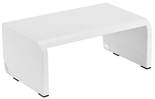 Bostitch Office Konnect Adjustable Monitor Stand Riser, 4 Height Adjustments, Built-In Cable Management, Rubber Feet - White - color: White, style: Laptop Stand