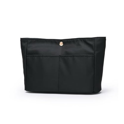 YONEBN waterproof Storage Bag Lightweight Large Capacity nylon Bag Inner Bag Handbag Organizer - color: Nylon/Black