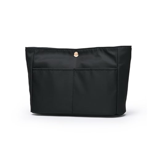 YONEBN waterproof Storage Bag Lightweight Large Capacity nylon Bag Inner Bag Handbag Organizer - color: Nylon/Black