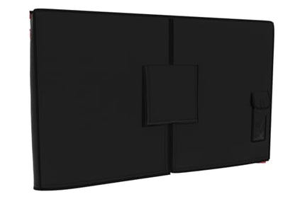 Outdoor 75"-78" TV Set Cover,Scratch Resistant Liner Protect LED Screen Best-Compatible with Standard Mounts and Stands (American Flag) - size: 75"-78"