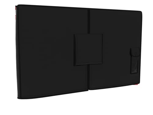 Outdoor 86"-90" TV Set Cover,Scratch Resistant Liner Protect LED Screen Best-Compatible with Standard Mounts and Stands (American Flag ) - size: 86"-90"