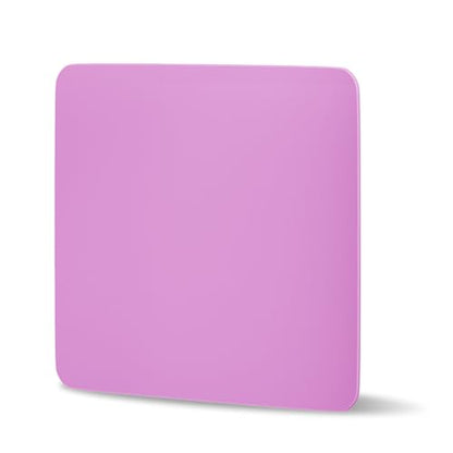 Glass Gaming Mouse Pad for FPS Gaming, Balanced Speed & Control, Consistent Glide, Anti-Slip Base, Water-Resistant Desk Mat for Valorant, CS2, XL 19.3" x 16.5", Pink