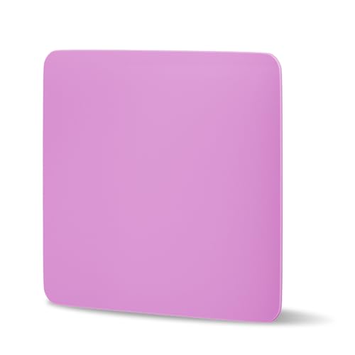 Glass Gaming Mouse Pad for FPS Gaming, Balanced Speed & Control, Consistent Glide, Anti-Slip Base, Water-Resistant Desk Mat for Valorant, CS2, XL 19.3" x 16.5", Pink
