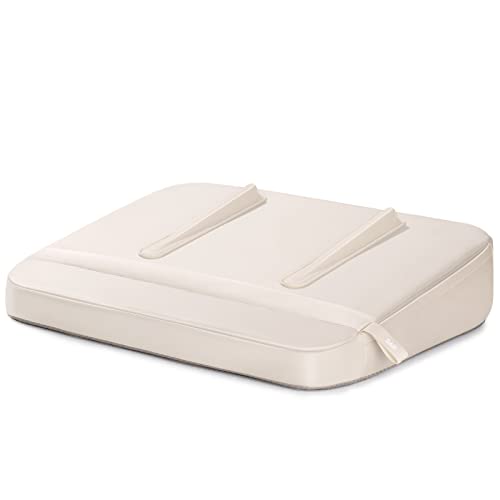 SAIJI Computer Lap Desk with Pillow Cushion,Ultra Lightweight Portable Computer Stand Desk for Couch, Bed & Chair - size: Medium