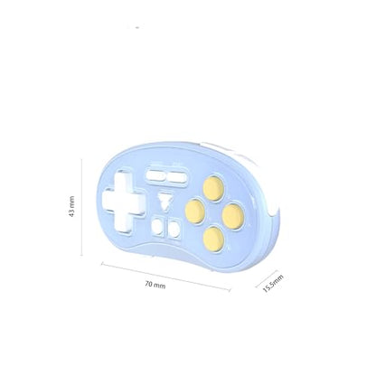 FANTECH EOS Mini Wireless Gamepad: Portable Pocket Controller for Switch, PC - color: Blue
