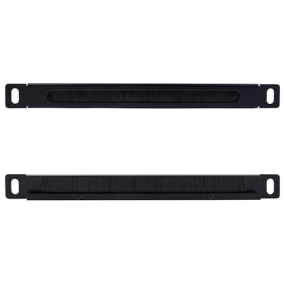 GeeekPi 0.5U Brush Cable Manager Rack Mount Cable Management Panel with Brush Strip for Cable Entry for DeskPi RackMate T1/T0/T2/T0 Plus/T1 Plus/TL1 and 10 inch Server Rack or Network Cabinet