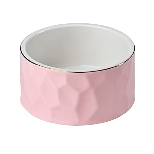Ceramic Paper Clip Holder Ceramic Paper Clip Dispenser Organizer for Office Desk Binder Clip Holder (Pink) - color: Pink