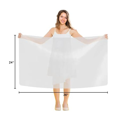36x24 Inch Extra Large Silicone Table Protector Craft Mat for Painting, Clay, Projects, Arts and Crafts, Soldering and Resin. (Translucent)