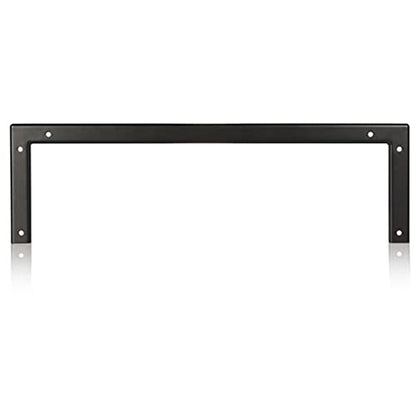 StarTech 4U Vertical Wall-Mount Rack Bracket, 19in, 125lb, TAA (RK419WALLV) - size: 4U