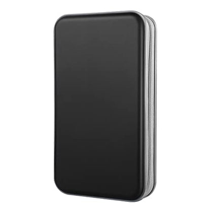 DVD Case, CD Case Holder Wallet Binder 96 Capacity CD/DVD Cases Storage Holder Binder Organizer Wallet Book for Car Home Travel (Black) - color: Black