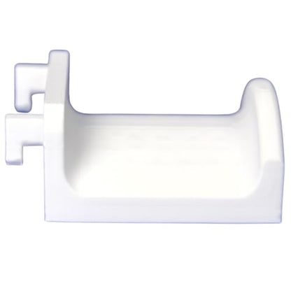 Headphone Holder Compatible with IKEA SKADIS Pegboard Headset Hanger Hook - color: White