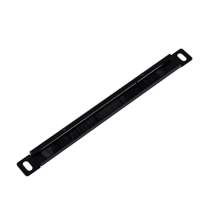 GeeekPi 0.5U Brush Cable Manager Rack Mount Cable Management Panel with Brush Strip for Cable Entry for DeskPi RackMate T1/T0/T2/T0 Plus/T1 Plus/TL1 and 10 inch Server Rack or Network Cabinet