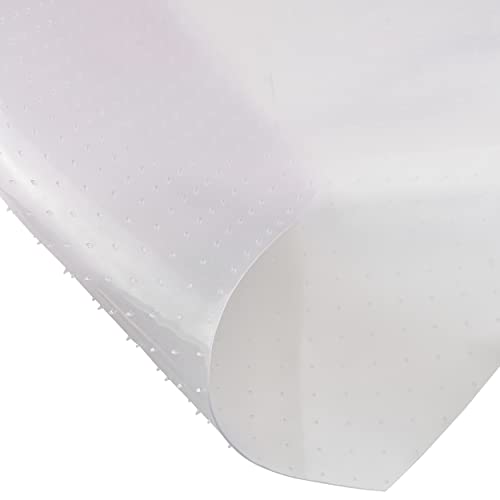 Octagon Gaming Chair Mat, Computer and Office Chair Mat for Carpet, Clear, 46 Inches x 49.5 Inches, Made in The USA