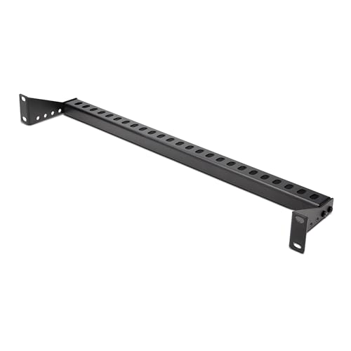 StarTech 1U Cable Lacing Bar, Adjustable Depth (12S-Cable-Lacing-BAR) - style: Adjustable Offset Single Unit