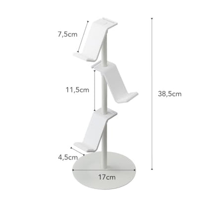 YAMAZAKI Home Smart Universal Adjustable Game Controller Stand/Controller Holder - Steel - color: White