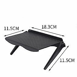 TV Top Shelf Adjustable Screen Mount Organizer 1 Pack for Soundbar, Cable Box, Speakers, Remote 7.2 X 4.5 in