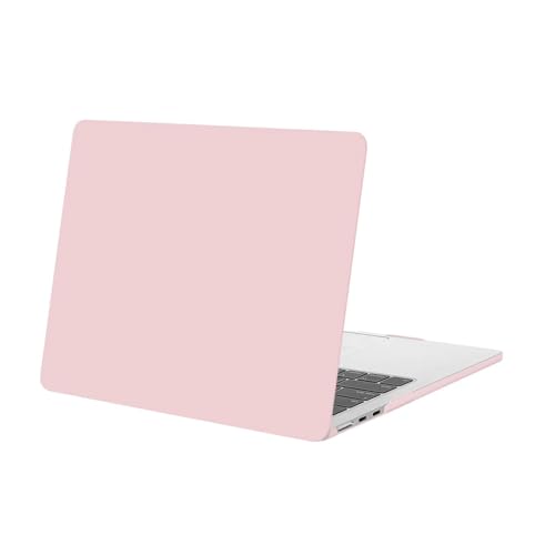 MOSISO Compatible with MacBook Air 13 inch Case M5 2026 M4 2025 M3 M2 2024-2022 A3449 A3240 A3113 A2681, Scratches-Resistant Protective Hard Shell for MacBook Air 13.6 inch Case, Baby Pink - color: Baby Pink