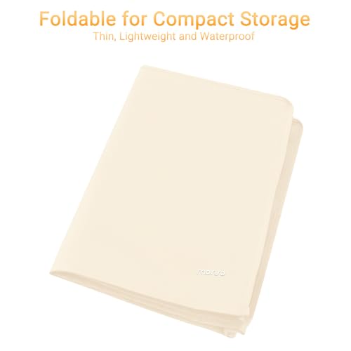 MOSISO Monitor Dust Cover 26, 27, 28, 29 inch Anti-Static Dustproof LCD/LED/HD Panel Case Computer Screen Protective Sleeve Compatible with iMac 27 inch, 26-29 inch PC, Desktop and TV, Beige - color: Beige, size: 26-29 inch