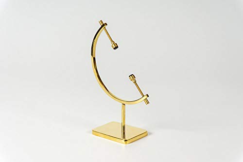 Mineral, Ornament, Gem, Shell, Coin, Display Stand - Caliper Type Stand (Brass) AU6