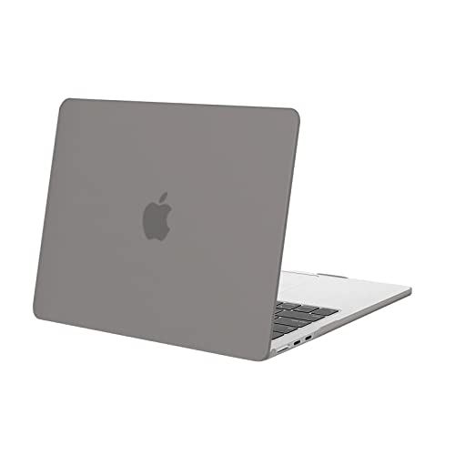MOSISO Compatible with MacBook Air 13 inch Case M5 2026 M4 2025 M3 M2 2024-2022 A3449 A3240 A3113 A2681, Scratches-Resistant Protective Hard Shell for MacBook Air 13.6 inch Case, Gray - color: Gray