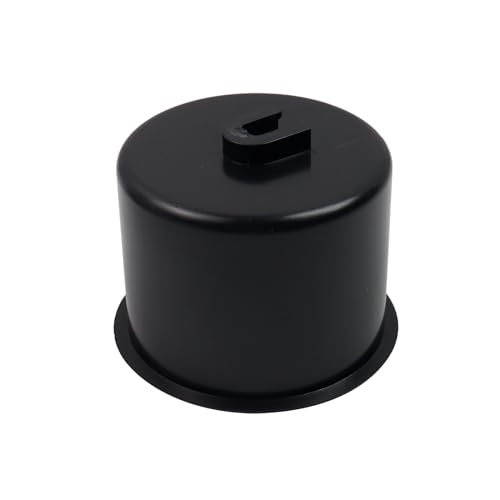 Dnyta 4 Pcs 3.8" x 2.6" Black Plastic Cup Holder Insert Medium Car Seat, Cup Holder Sofa Insert Replacement for Sofa, Boat, Truck, Car, Recliner - color: 4pcs, Black, size: 3.8" x 2.6", Bottom U-shaped groove