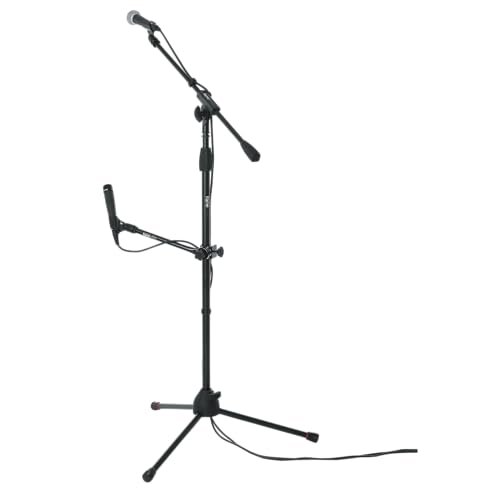 Gator Frameworks Adjustable Clamp-On Angled Mini Interlocking Design, 9" Boom Arm (GFW-MIC-CLMPBM9) - style: 9" Boom - Clamp