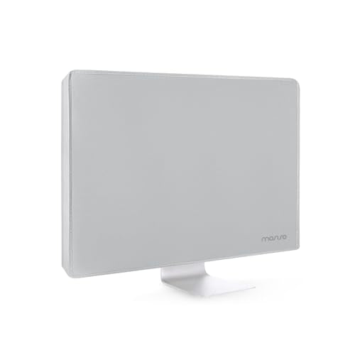 MOSISO Monitor Dust Cover 22, 23, 24, 25 inch Anti-Static Dustproof LCD/LED/HD Panel Case Computer Screen Protective Sleeve Compatible with iMac 24 inch, 22-25 inch PC, Desktop and TV, Gray - color: Gray, size: 22-25 inch