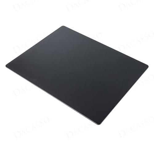Dacasso Leatherette Conference Pads - color: Black, size: 19" x 24"