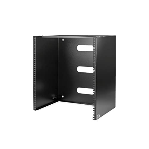 StarTech 12U Wall-Mount Patch Panel Rack, 13.75in, 125lb, TAA (WALLMNT12) - size: 12U