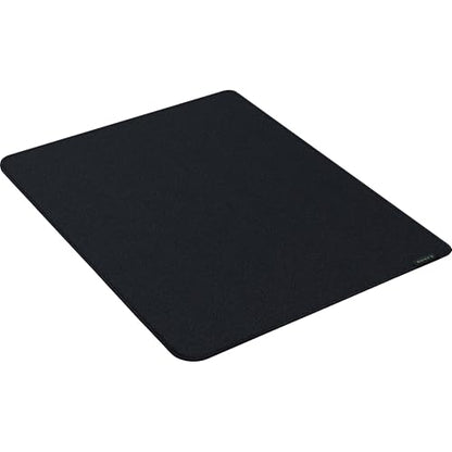 Razer Strider Hybrid Mouse Mat with a Soft Base & Smooth Glide: Firm Gliding Surface - Anti-Slip Base - Rollable & Portable - Anti-Fraying Stitched Edges - Water-Resistant - Large - color: Classic Black, size: 15.8L x 17.7W inches