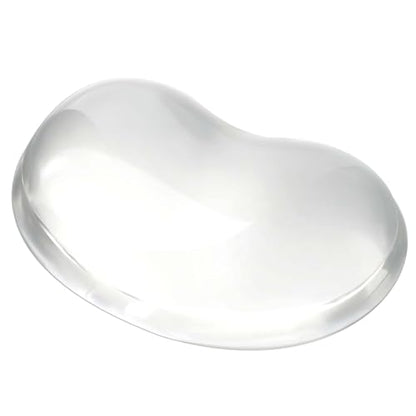 Gel Wrist Rest for Mouse, Transparent Cushion Wrist Support Wrist Pad Ergonomic Mouse Wrist, Hand Mouse Wrist Rest for Computer, Laptop, Office, Home, School