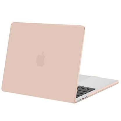 MOSISO Compatible with MacBook Air 13 inch Case M5 2026 M4 2025 M3 M2 2024-2022 A3449 A3240 A3113 A2681, Scratches-Resistant Protective Hard Shell for MacBook Air 13.6 inch Case, Camel - color: Camel