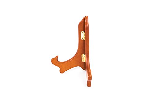 Fox Run Pine Wood Plate Stand, 6-Inch - color: Pine, size: 6-Inch
