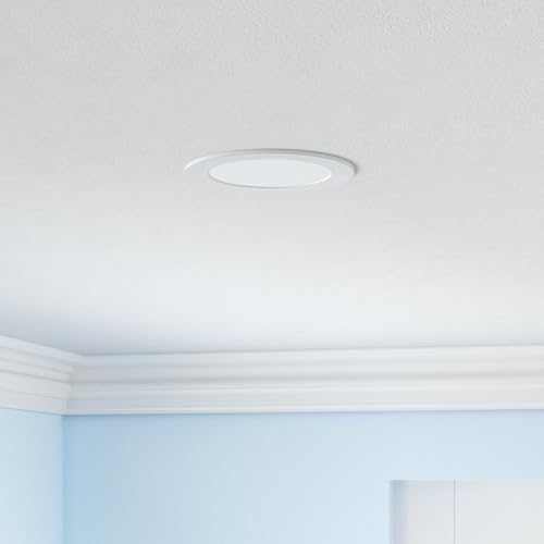 Govee Smart Recessed Lighting 4 Inch, Wi-Fi Bluetooth Direct Connect RGBWW LED Downlight, 65 Scene Mode, Work with Alexa & Google Assistant, LED Recessed Lighting with Junction Box, 850 Lumen, 4 Pack - size: 4 Inch