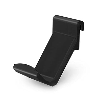 BRAINWAVZ PS5 Game Controller Console Holder Mount (2 Pack) for PS5 Dual Sense Gamepad, Hook-On Hanger Design, No Damage or Adhesive (Black) - color: White