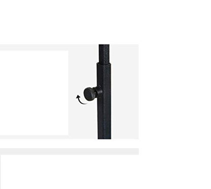 Adjustable Metal Handbag Rack Tabletop Handbag Purse Display Stand Single Hook Bag Stand Holder (Black) - color: Black, Silver, Mirror, White
