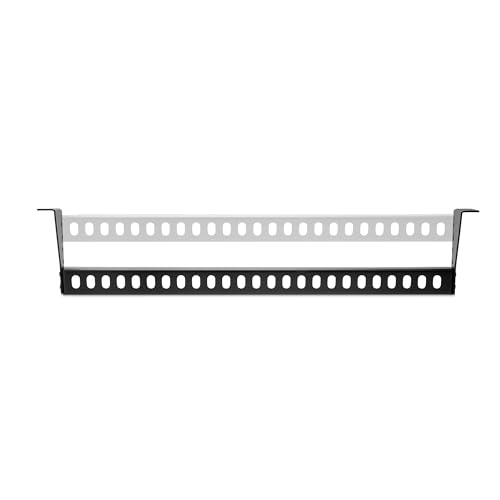 StarTech 1U Cable Lacing Bar, Adjustable Depth (12S-Cable-Lacing-BAR) - style: Adjustable Offset Single Unit