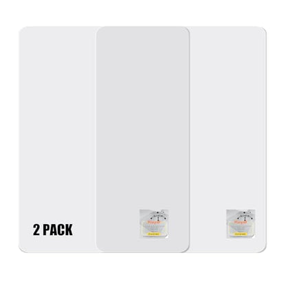 Kuyal 2 Pack 1/5" Thick Office Chair Mat, 36" x48" Heavy Duty Hard Computer Chair Mat, Under Desk Protector Carpeted Floors Mats, Easy Chair Movement, Can be Used on Carpet or Hard Floor, Ship Flat - size: 36" x 48" x 1/5" Rectangle