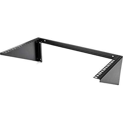 StarTech 6U Vertical Wall-Mount Patch Panel Rack, 19in, TAA (RK619WALLV) - size: 6U