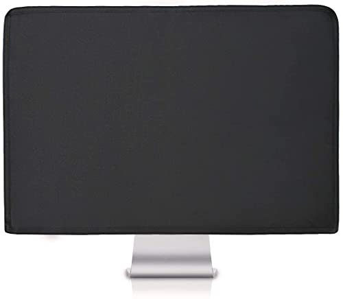 Universal Large Monitor Jackets for Desktops Gaming PC Computer Monitor Dust Covers, 27-32 Inch, Black, Polyester, Anti-Static, Dustproof