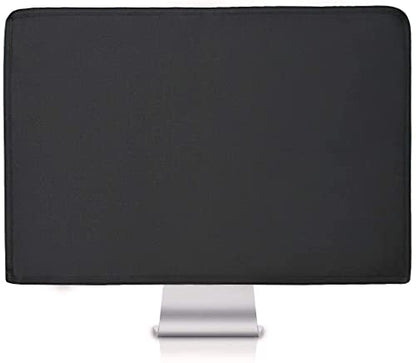 Universal Large Monitor Jackets for Desktops Gaming PC Computer Monitor Dust Covers, 27-32 Inch, Black, Polyester, Anti-Static, Dustproof