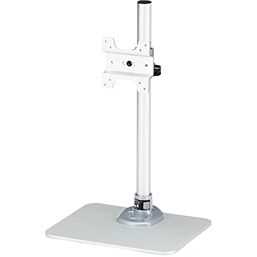 StarTech Single Monitor Stand 34in up to 30.9lb/14kg, Silver (ARMPIVSTND)