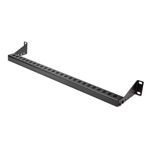 StarTech 1U Cable Lacing Bar, Adjustable Depth (12S-Cable-Lacing-BAR) - style: Adjustable Offset Single Unit