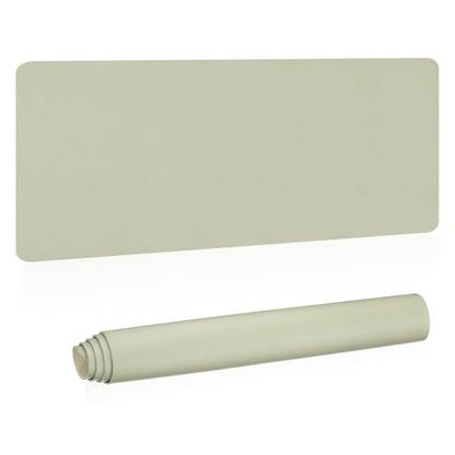 Patikil Desk Mat, 48x17 Dual Sided, Waterproof PU Leather, for Office & Home, Green - color: Green, size: 48"x17"