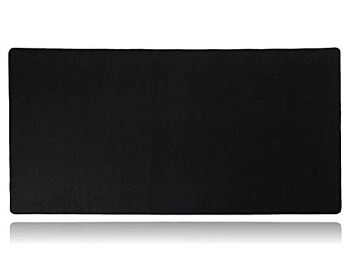 Gamer Boss - Gaming Mouse Pad - 48 x 24 Inches - 4mm Thick with Stitched Edges, Non-Slip Rubber Base, Premium Cloth Mousepad, Desk Mat for Laptop, Keyboard, Computer & PC (Mega, Blue Shards) - color: Blue Shards, size: 48" x 24"