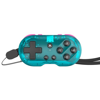 CRKD ATOM - Collectible Keychain Controller for Nintendo Switch, PC, Mac, Mobile and Smart TV (Glacier Blue) - color: Glacier Blue