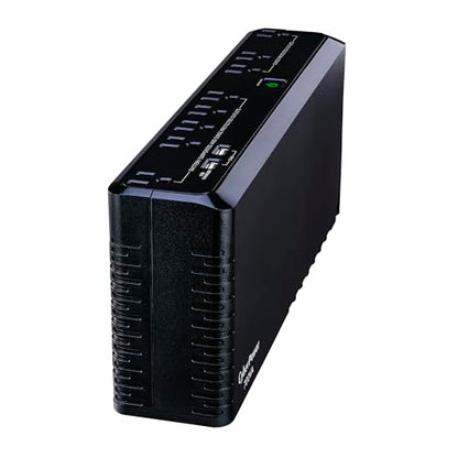 CyberPower SL700U Standby UPS Battery Backup and Surge Protector, 700VA/370W, 8 Outlets, Slim Profile, UL Certified - size: 700VA, style: Slim